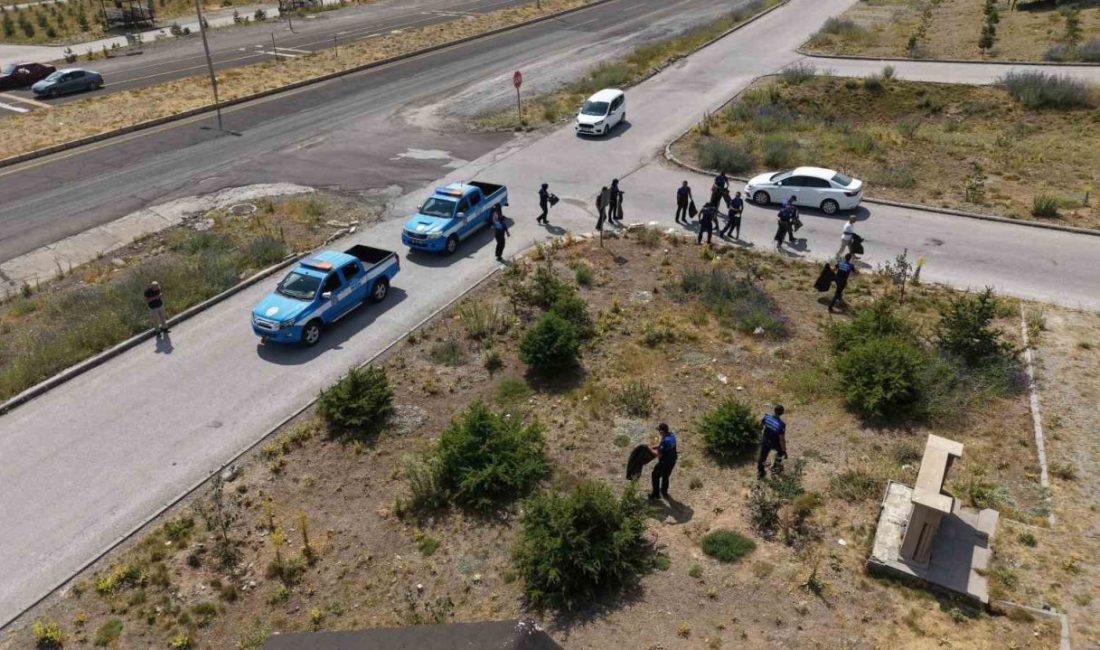 Kayseri Büyükşehir Belediyesi Zabıta Daire Başkanlığı ekipleri, Erciyes Dağı yolu