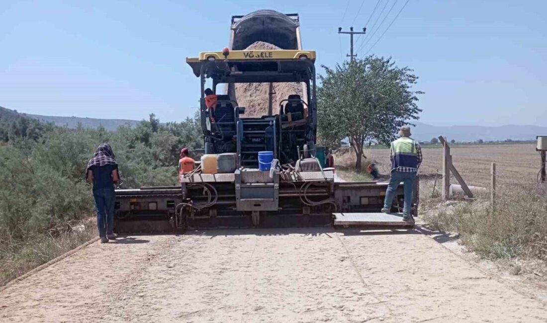 Muğla Büyükşehir Belediyesi, kırsal mahallelerde ulaşım kalitesini artırmak ve vatandaşların