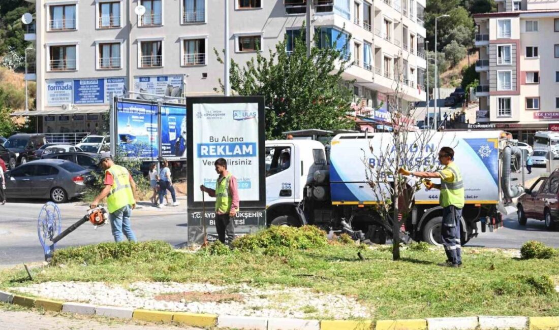 Aydın’ın Söke ilçesinde çalışmalarına başlayan Büyükşehir Belediyesi ekipleri, ilçe genelinde