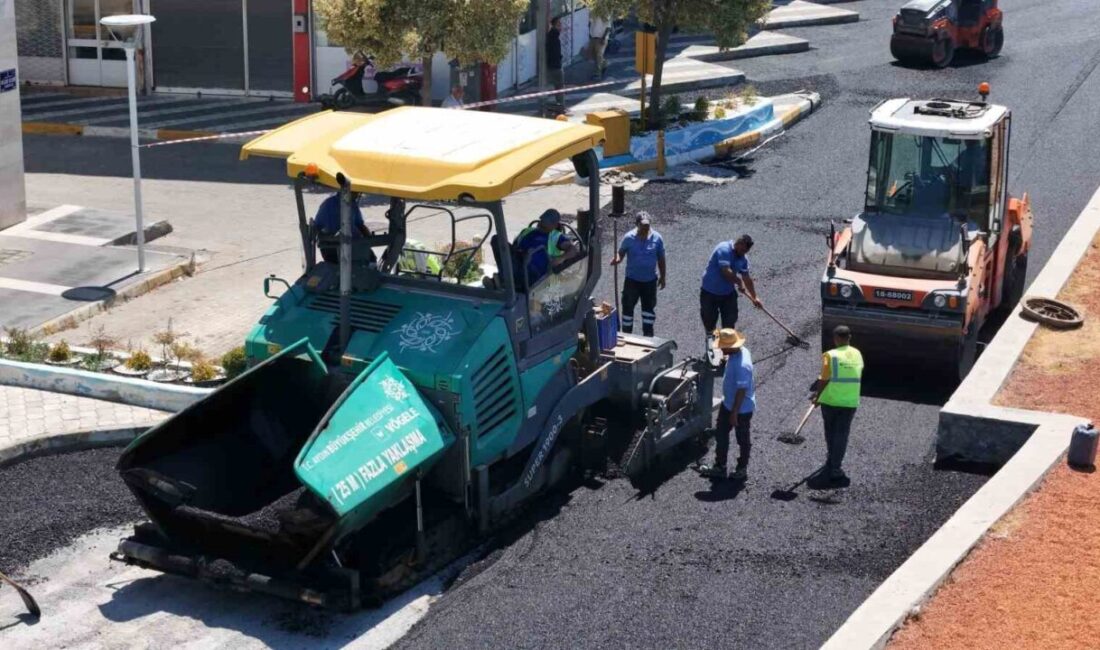 Aydın Büyükşehir Belediyesi, kent genelinde eş zamanlı olarak sürdürülen yol