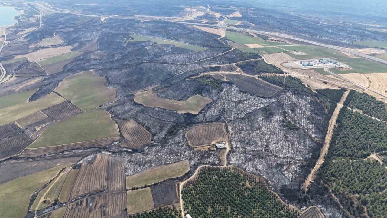 Tekirdağ’ın Şarköy ilçesinde başlayıp, rüzgarında etkisiyle Çanakkale’nin Gelibolu ilçesine ulaşan