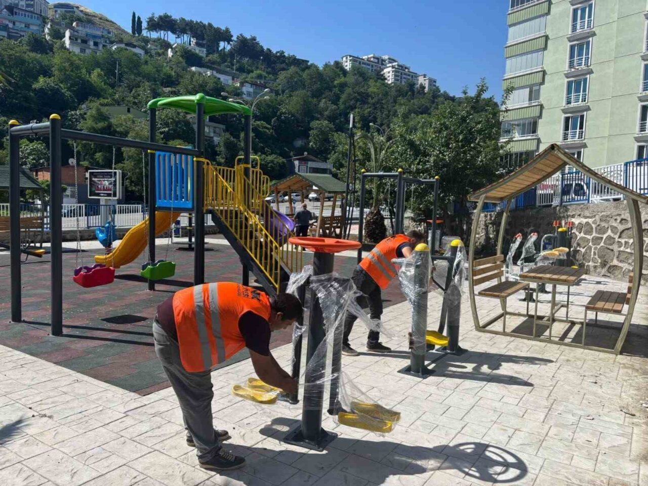Samsun’un Canik Belediye Başkanı İbrahim Sandıkçı, 77. parkı hizmete sunduklarını