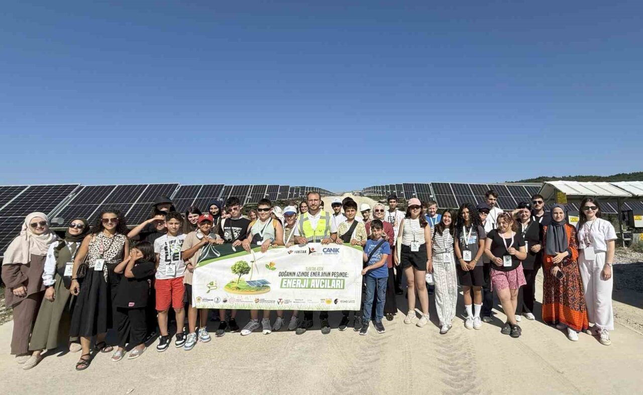 Samsun’un Canik Belediyesi’nin TÜBİTAK tarafından desteklenen ‘Enerji Avcıları’ projesiyle Samsun’un