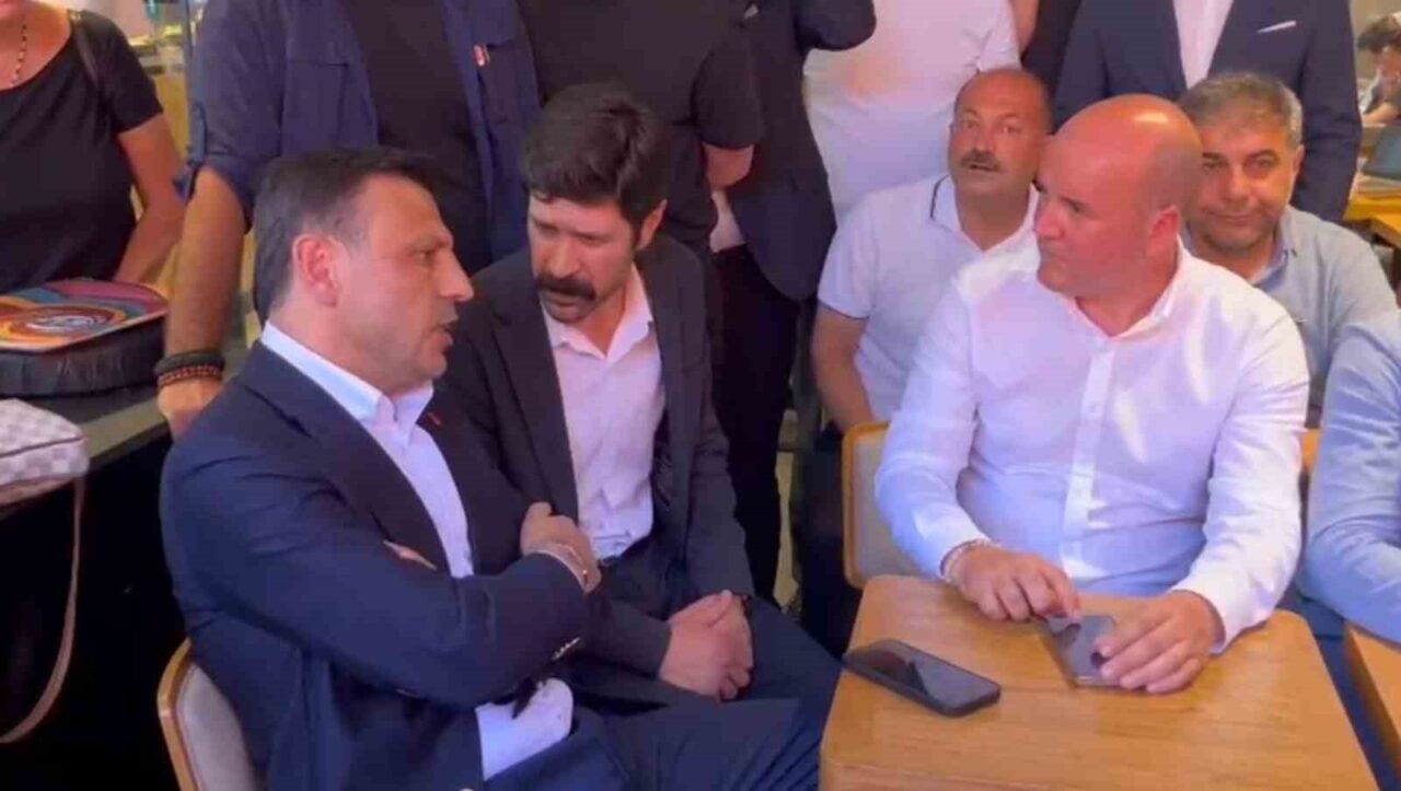 CHP İstanbul İl Başkanı Özgür Çelik, İstanbul Adalet Sarayı’na geldi.