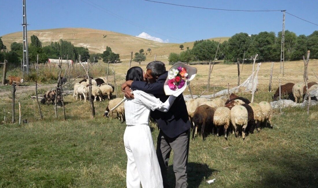 Muş’ta YKS sonrası babasının çiçek sürpriziyle gündem olan Çimen Gülen,