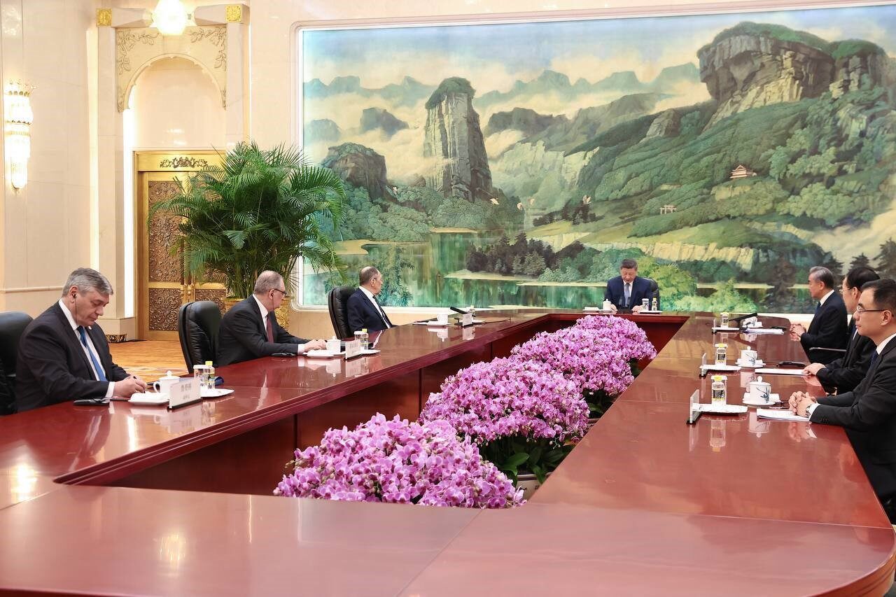 Rusya Dışişleri Bakanı Sergey Lavrov, Pekin’de Çin Devlet Başkanı Xi