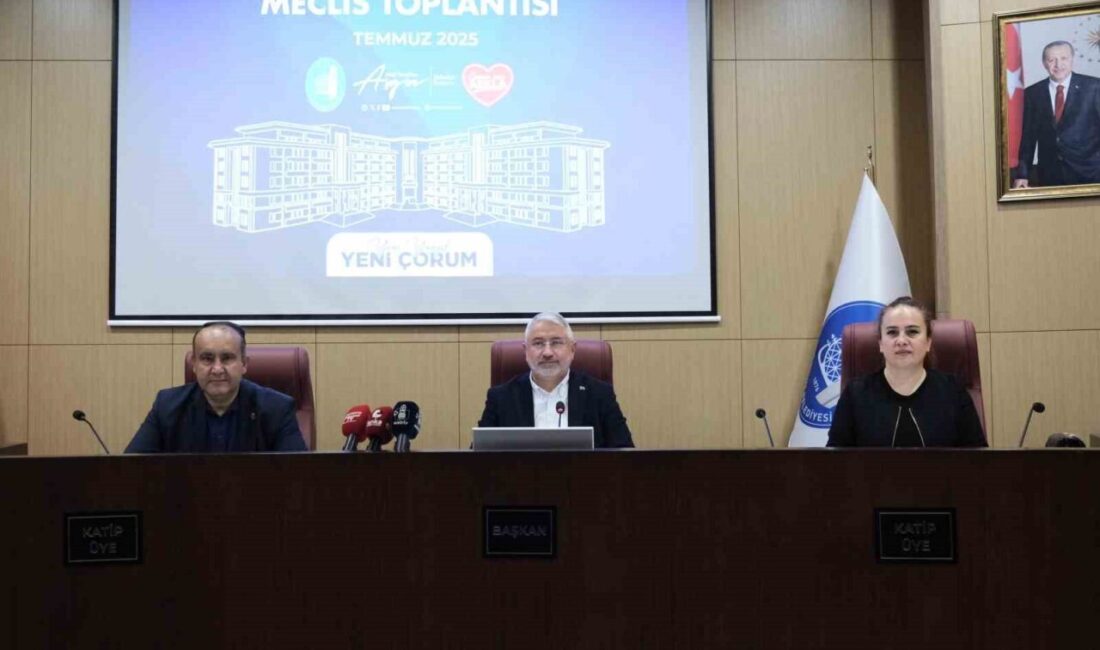 Çorum Belediyesi, Çevre, Şehircilik ve İklim Değişikliği Bakanlığı’nın da desteğiyle