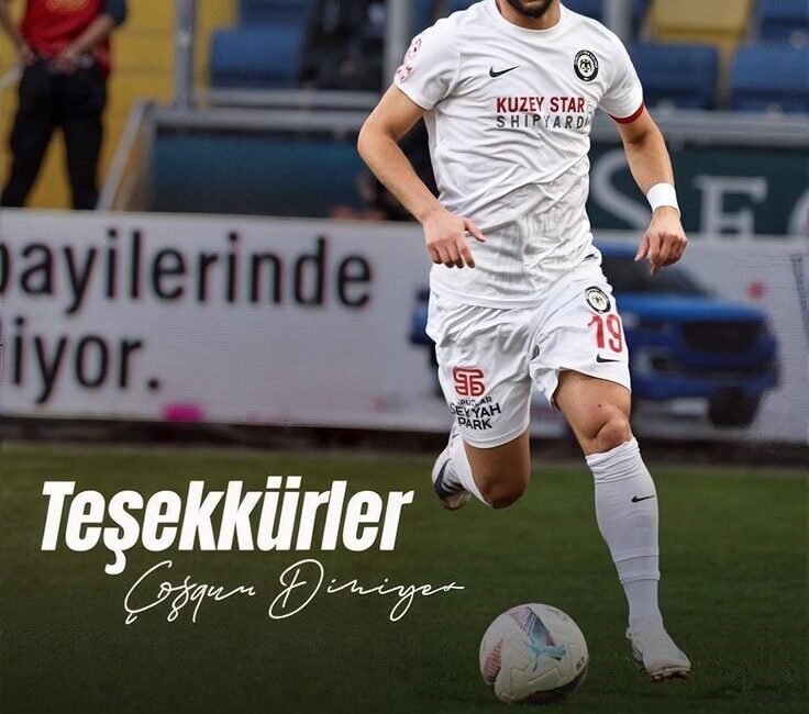 Trendyol 1. Lig ekiplerinden Çorum FK, ön libero oyuncusu Coşkun