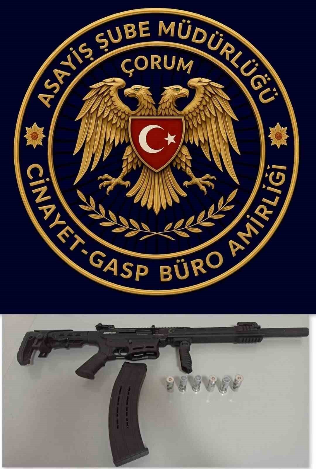 Çorum’da polis ekipleri tarafından yapılan geniş çaplı uygulama ve çalışmalar