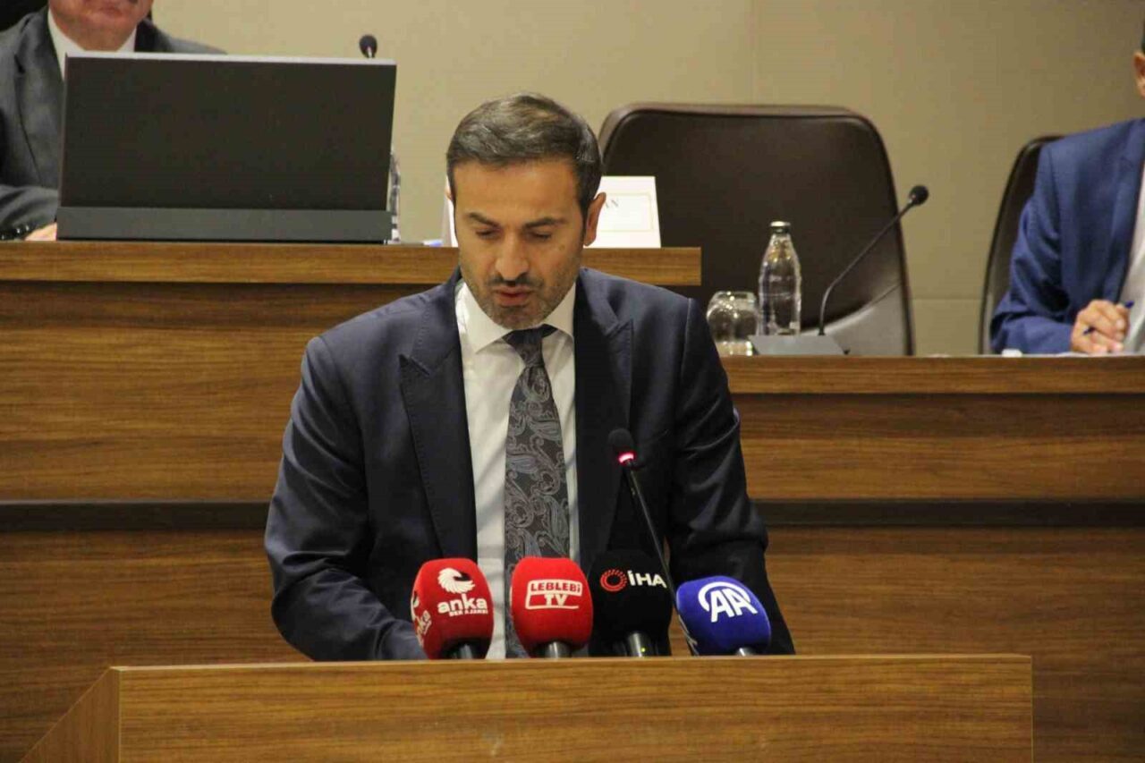 Çorum’da düzenlenen İl Koordinasyon Kurulu toplantısında konuşan Devlet Su İşleri