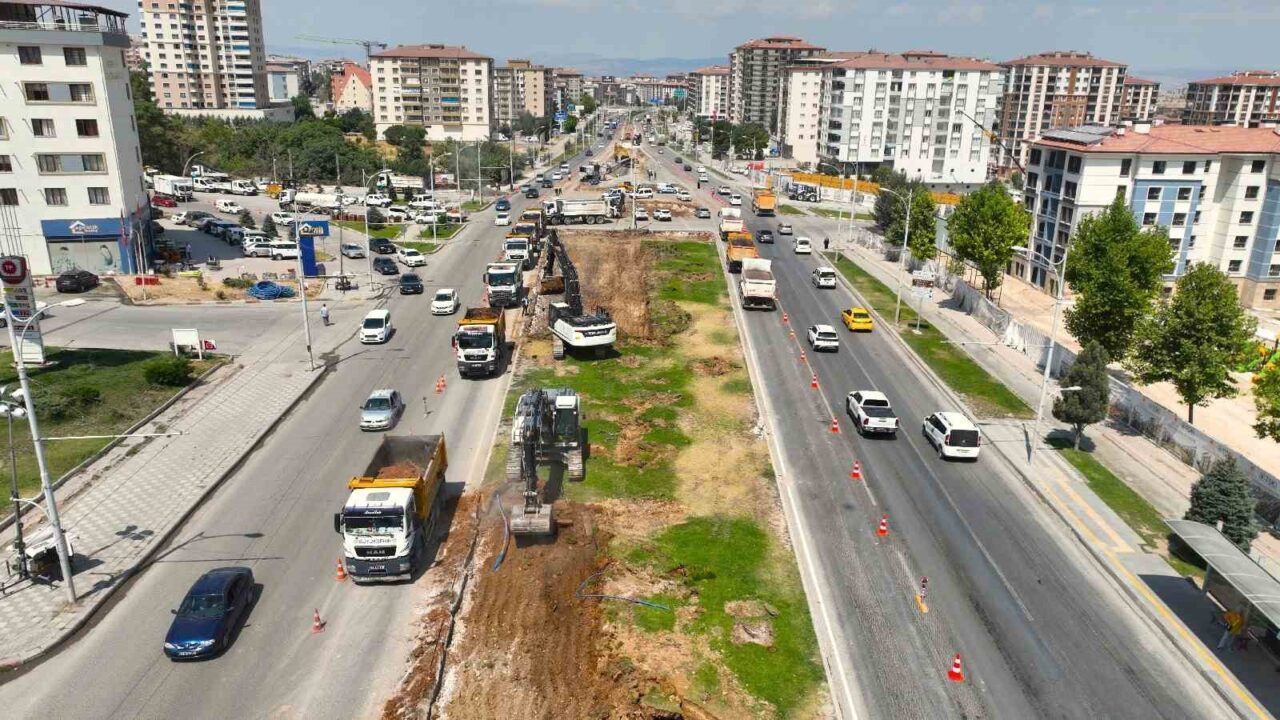 Malatya Büyükşehir Belediyesi, şehir içi trafik akışını rahatlatmak amacıyla Çöşnük
