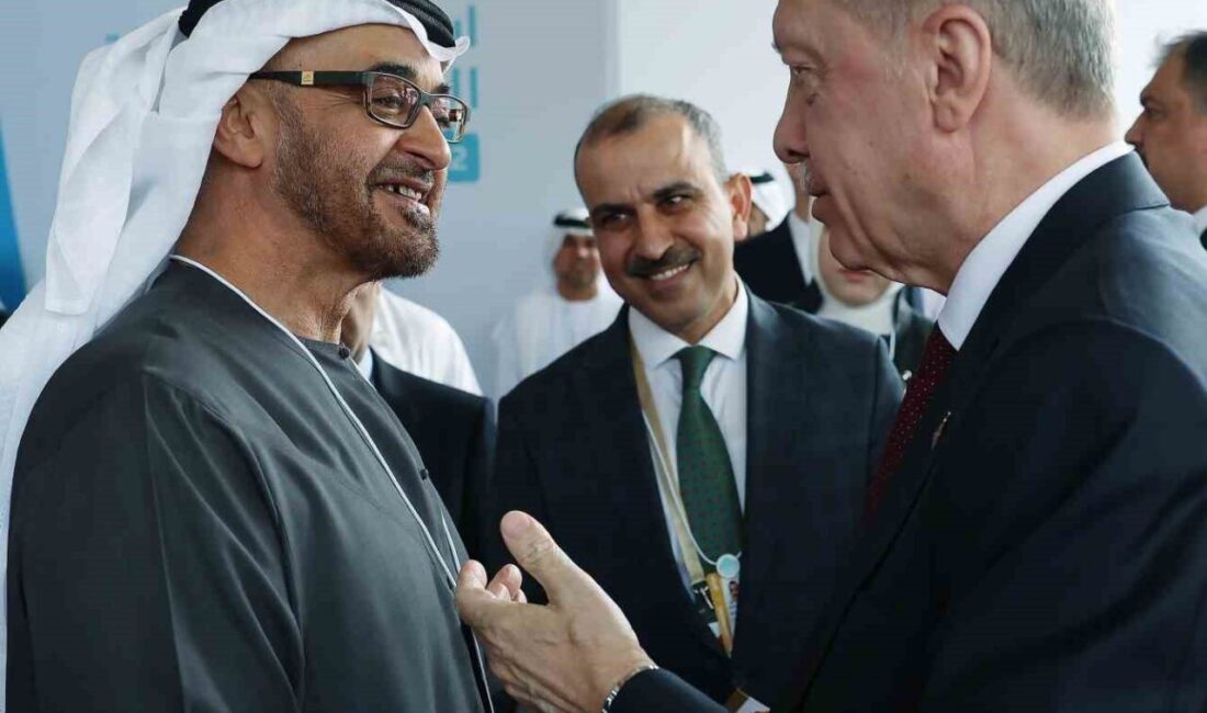 Cumhurbaşkanı Recep Tayyip Erdoğan, Birleşik Arap Emirlikleri Devlet Başkanı Şeyh