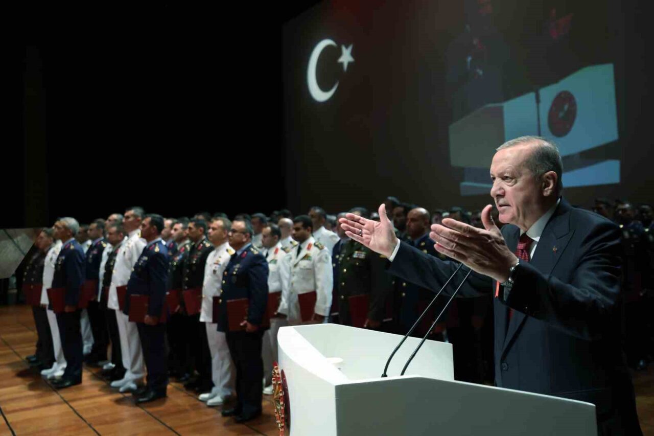 Cumhurbaşkanı Recep Tayyip Erdoğan, Milli Savunma Üniversitesi Kurmay Subaylar Mezuniyet