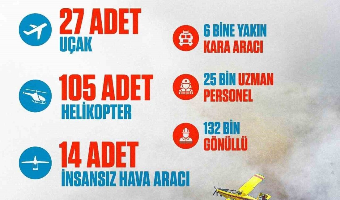 Cumhurbaşkanı Recep Tayyip Erdoğan, devam eden orman yangınlarıyla ilgili olarak