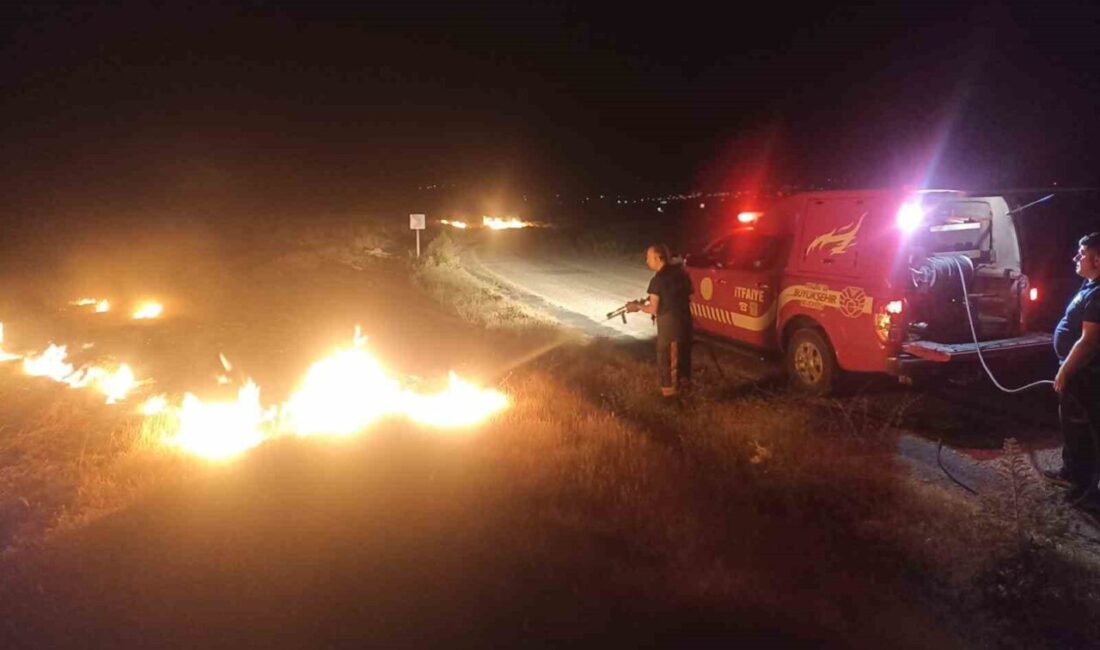 Malatya’nın Darende ilçesinde çıkan ot yangını itfaiye ekipleri tarafından söndürüldü.