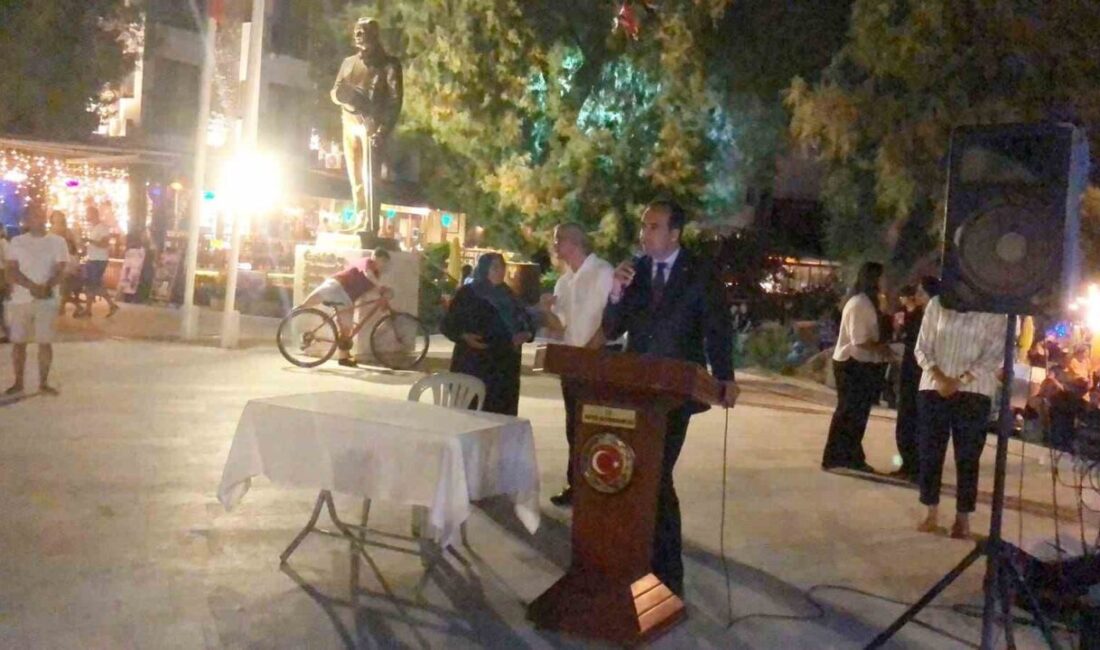 Muğla’nın Datça ilçesinde 15 Temmuz hain darbe girişiminin 9. yılında