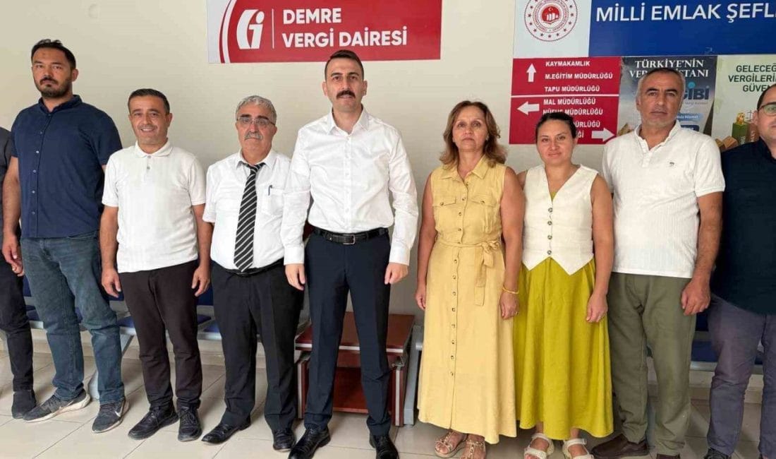 Antalya’nın Demre ilçesinde, Gelir İdaresi Başkanlığı’nın yeni idari yapılanması kapsamında