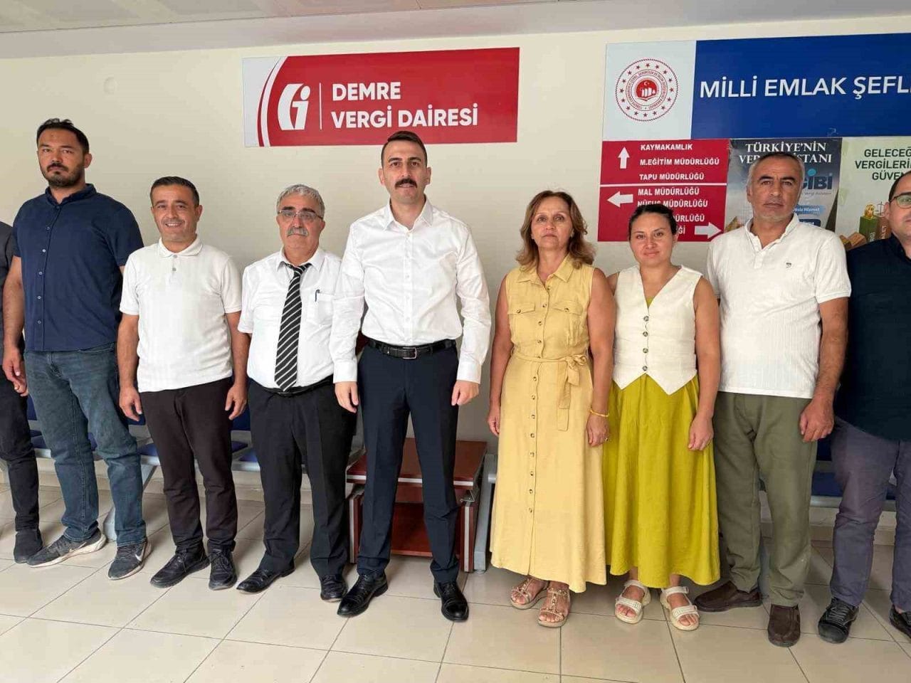 Antalya’nın Demre ilçesinde, Gelir İdaresi Başkanlığı’nın yeni idari yapılanması kapsamında