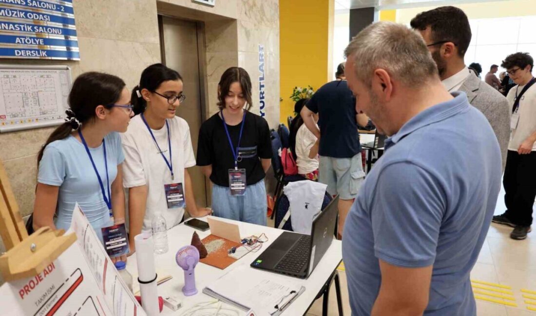 Deneyap Teknoloji Atölyesinde eğitim gören öğrenciler ‘Elektronik Programlama Ve Nesnelerin