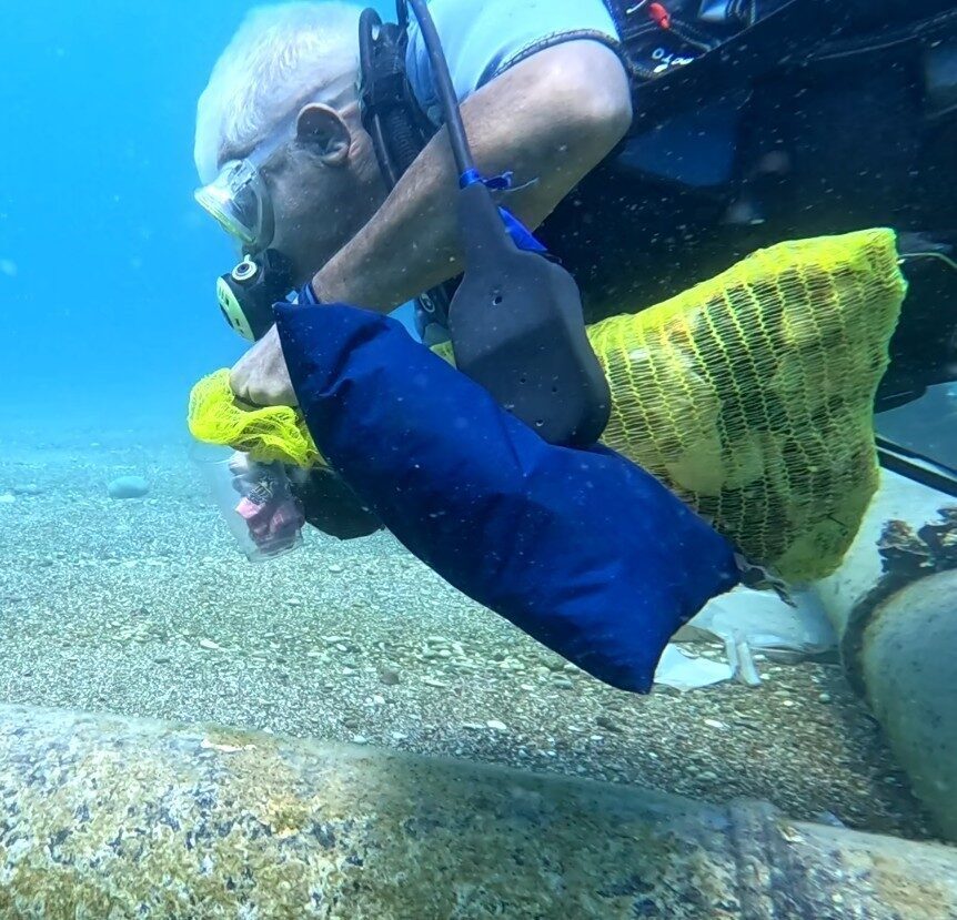 Akdeniz Üniversitesi Öğretim Üyesi Prof. Dr. Mehmet Gökoğlu ve Sualtı