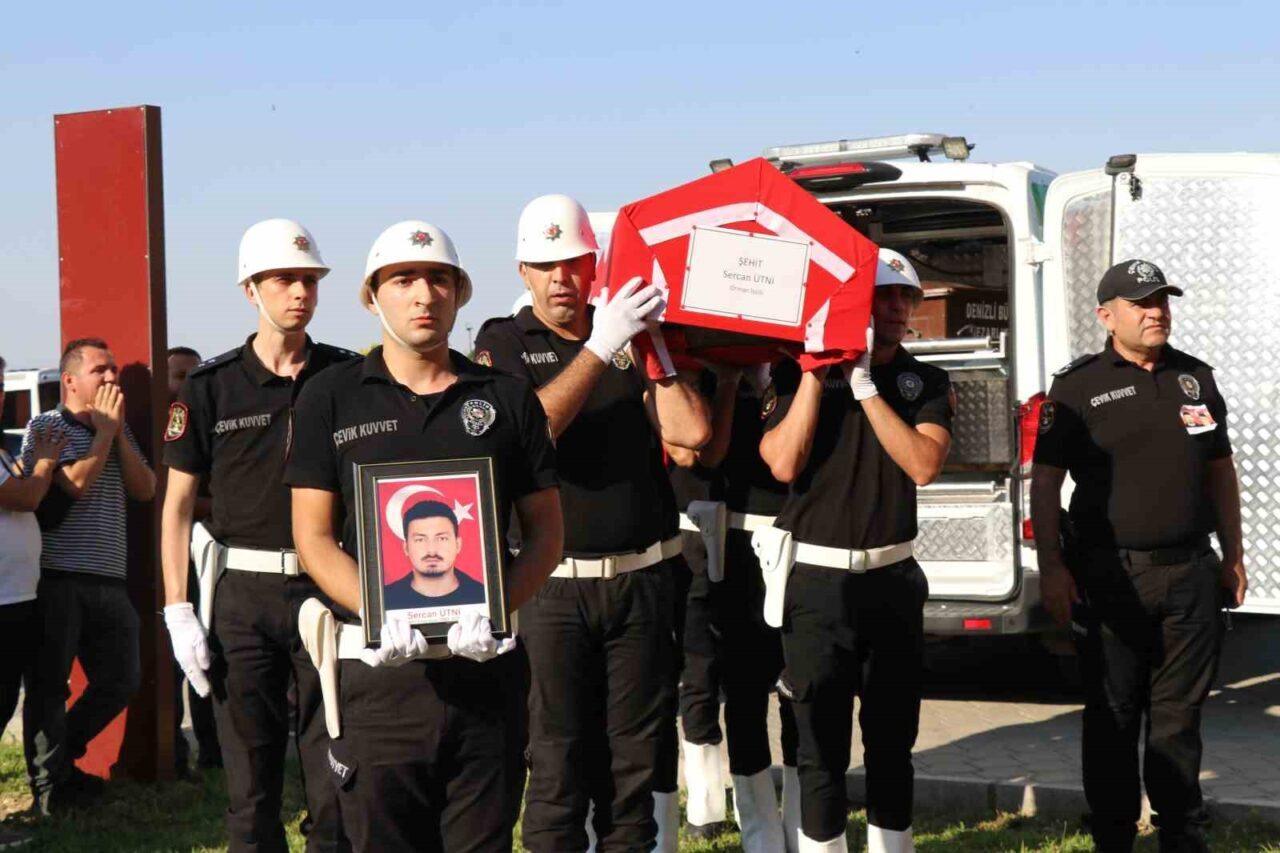 Eskişehir’deki orman yangınında şehit olan Denizlili orman işçileri Sercan Utni