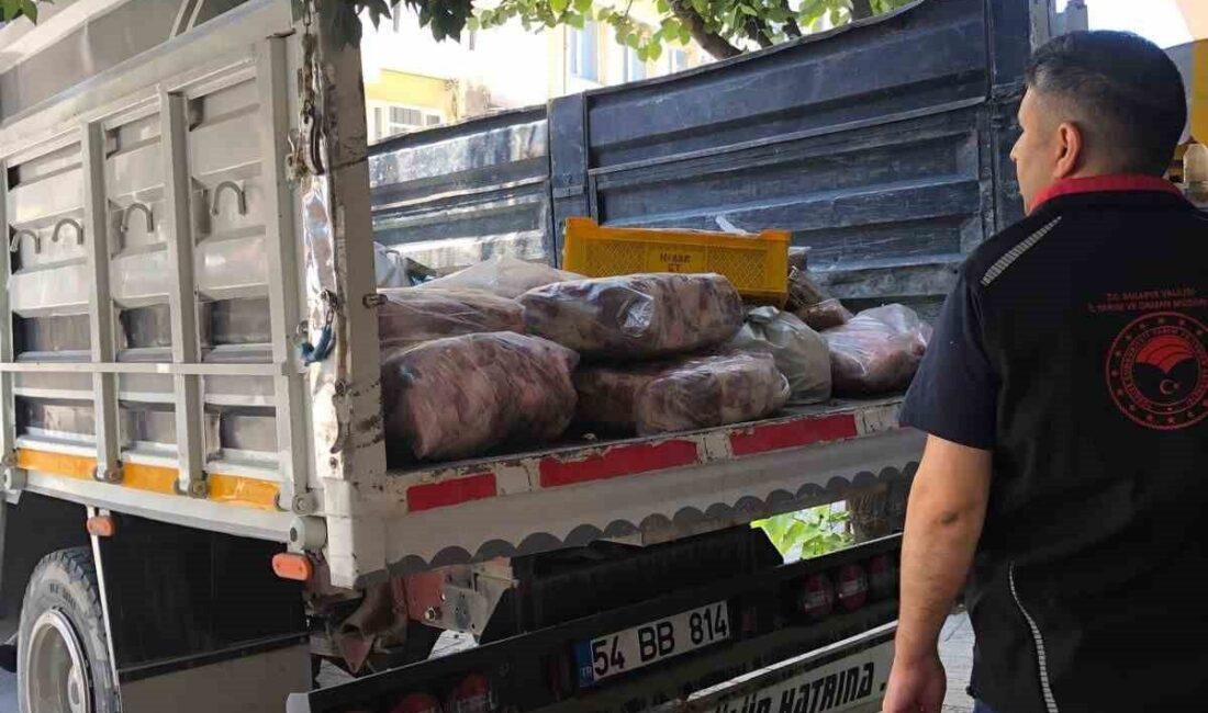 Adapazarı’nda bir depoya düzenlenen baskında, menşei belli olmayan ve hijyen