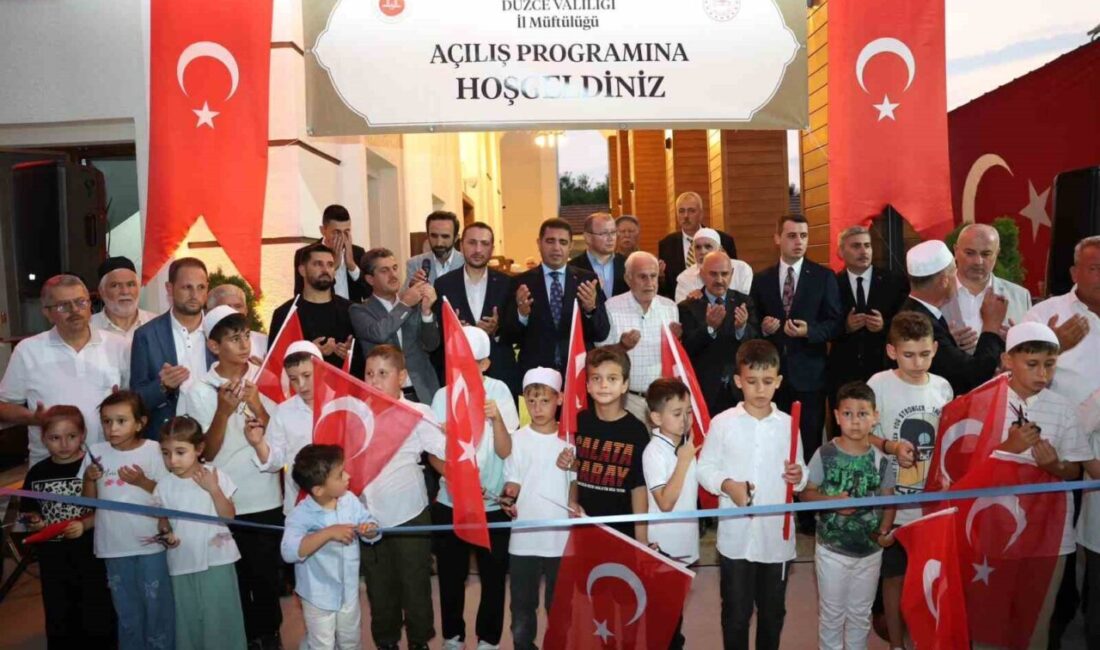 Düzce (İHA) – Düzce’de 23 Kasım 2022 tarihinde yaşanan depremde