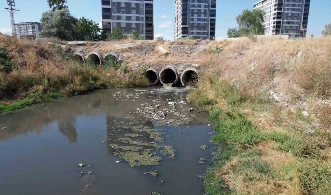 Ankara’nın Sincan ilçesine bağlı Yenikent semti Mustafa Kemal Mahallesi’nde dere