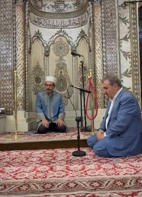 Büyük Birlik Partisi (BBP) Genel Başkanı Mustafa Destici, Bursa’da Muradiye
