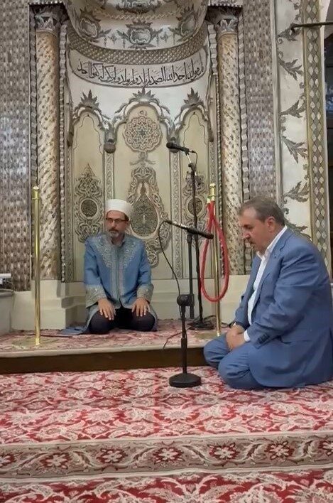 Büyük Birlik Partisi (BBP) Genel Başkanı Mustafa Destici, Bursa’da Muradiye
