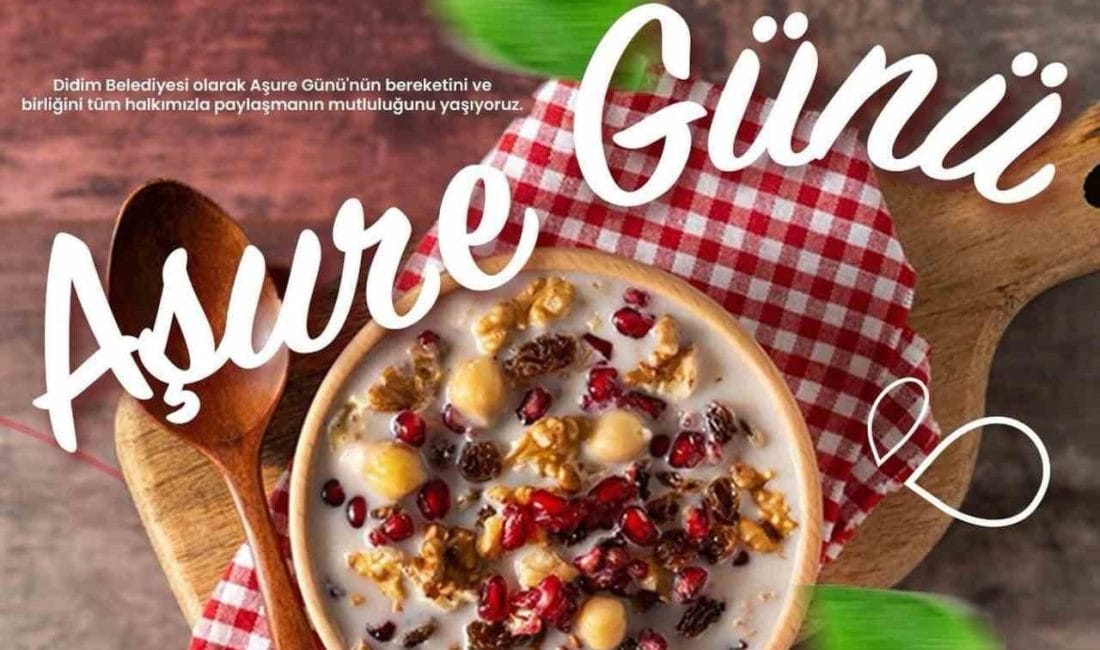Didim Belediyesi, Muharrem ayı dolayısıyla Kent Lokantalarında aşure hayrı düzenleyecek.