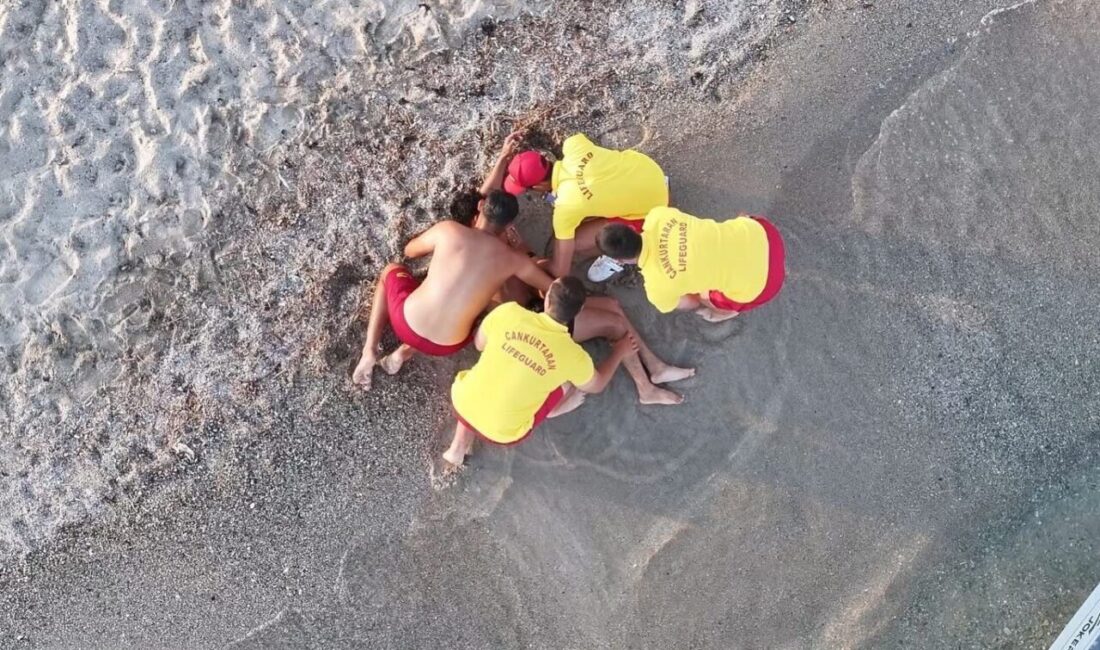 Aydın’ın turizm bölgelerinden olan Didim ilçesinde, cankurtaranlar vatandaşların güvenliği için