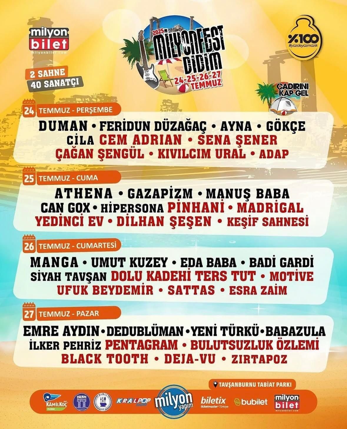 Ege Bölgesi’nin gözde turizm kentlerinden biri olan Didim, bu yaz