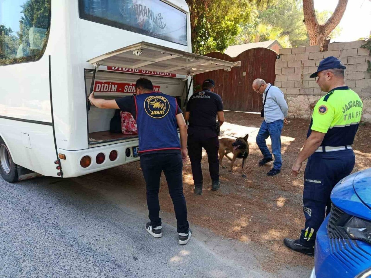 Aydın’ın Didim ilçesinde jandarma ekipleri tarafından yapılan uygulamalar kapsamında 17