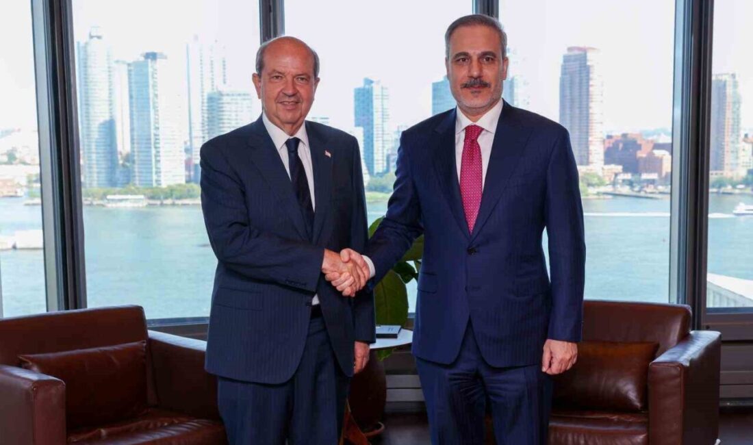 Dışişleri Bakanı Hakan Fidan, gayriresmi Kıbrıs toplantısı için bulunduğu New