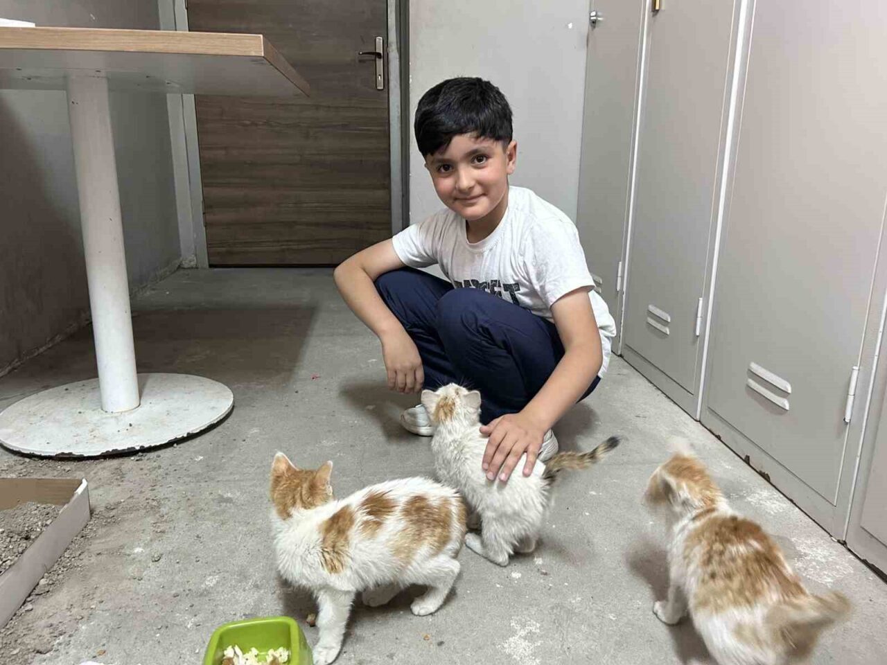 Ağrı’nın Diyadin ilçesinde, Gençlik ve Spor İlçe Müdürlüğü bünyesindeki öğrenciler,