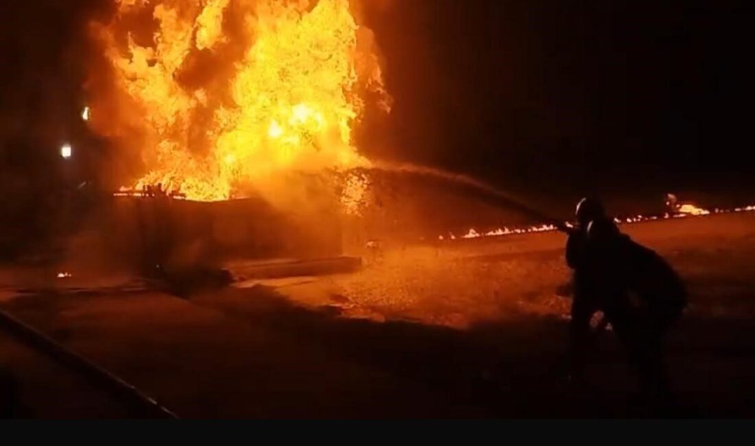 Diyarbakır’ın Bismil ilçesindeki petrol sondaj kuyusunda meydana gelen patlamada yaralanan