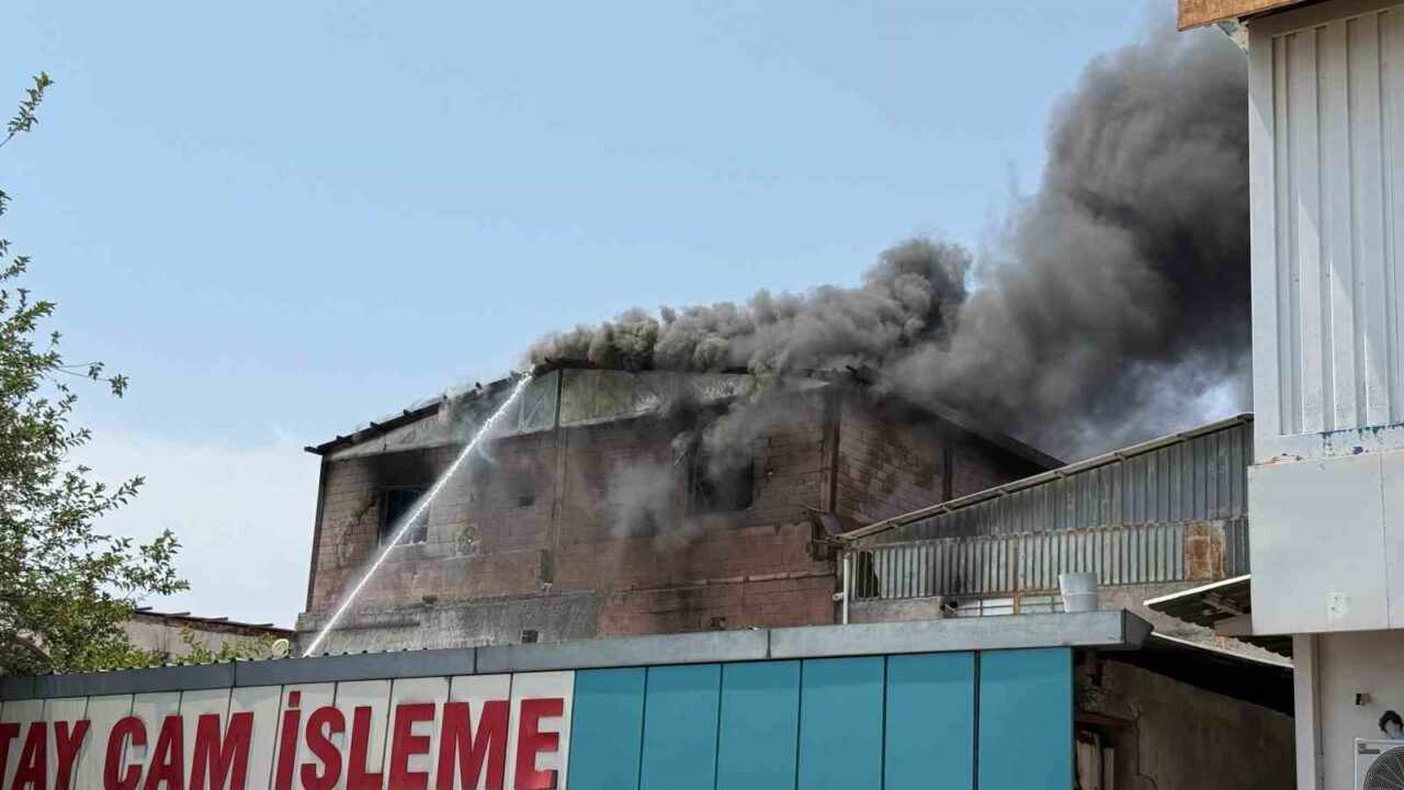 Diyarbakır’da sanayi sitesinde bulunan kereste deposunda yangın çıktı. Bölgeye çok