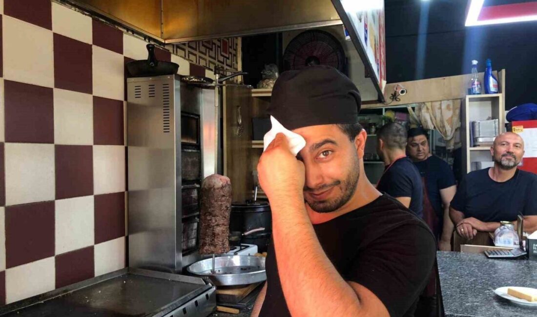 Eskişehir’de döner ustalığı yapan Tanju Pekdemir, yaz aylarında yaşadığı zorlukları,