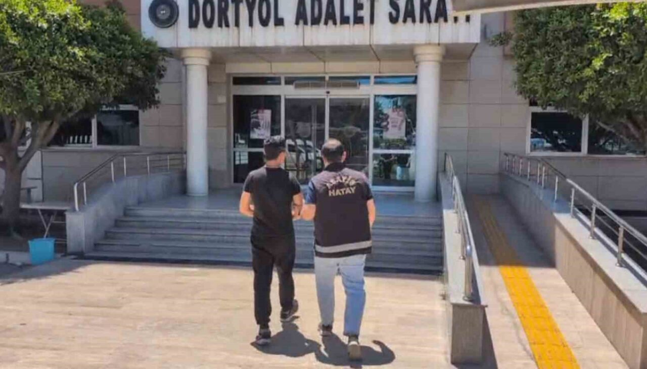 Hatay’ın Dörtyol ilçesinde işlediği hırsızlık suçu nedeniyle hapis cezası ile