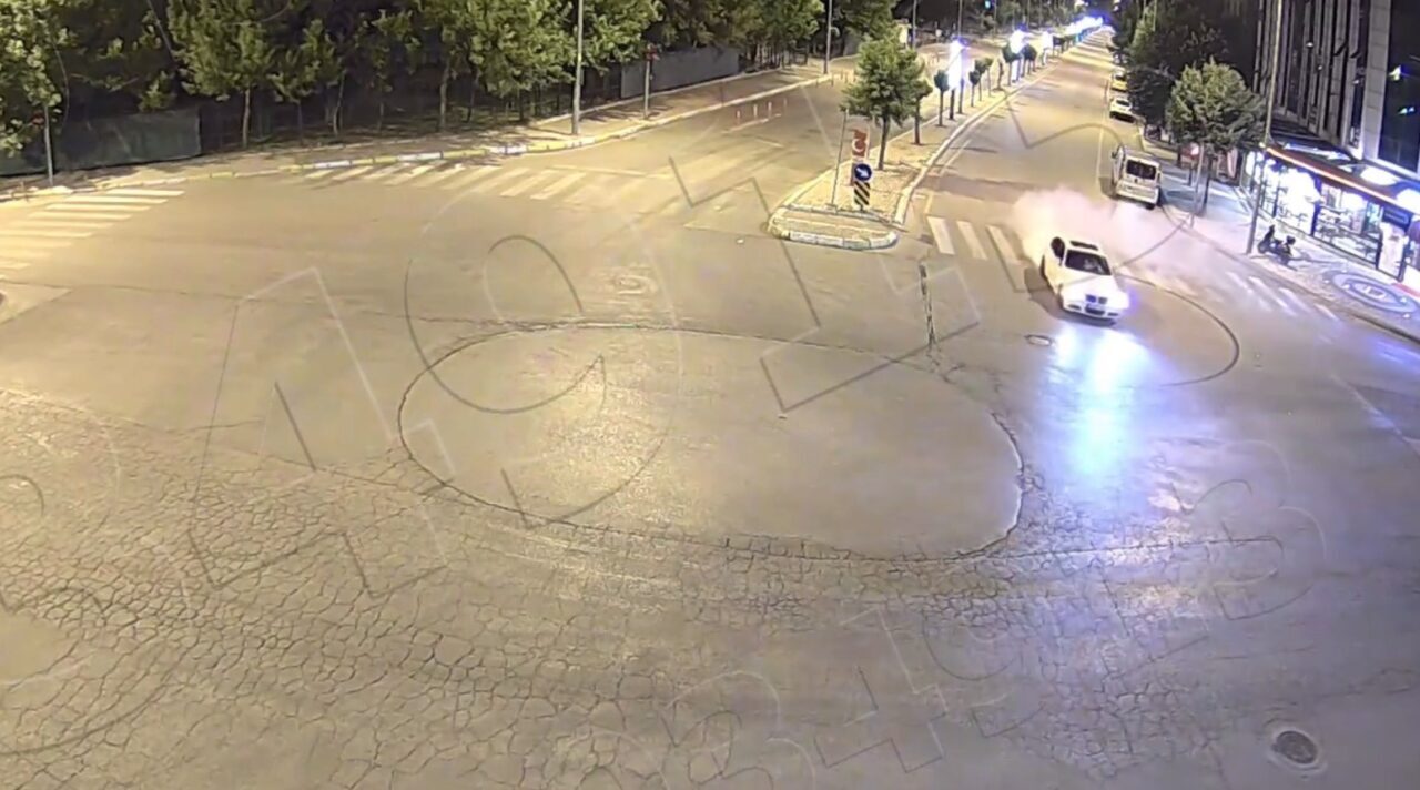 Isparta’da geçtiğimiz gün KGYS ekiplerince drift yaparken tespit edilen sürücü,