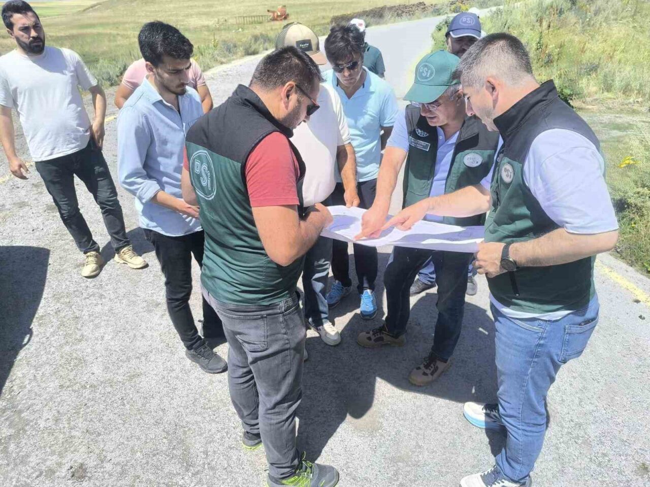 Devlet Su İşleri 24. Bölge Müdürü Serdar Kotan, Kars’ta yapımı