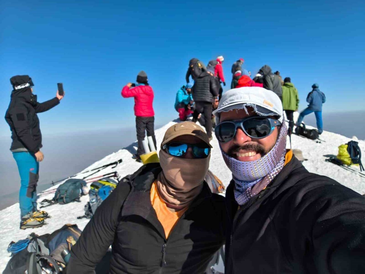 Türkiye’nin en yüksek noktası olan 5137 rakımlı Ağrı Dağı, bir