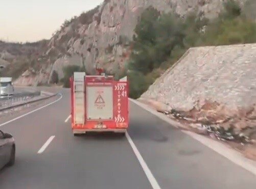 DÜZCE(İHA) – Düzce Belediyesi İtfaiye ekipleri Bilecik, Karabük’ün ardından Bursa’da