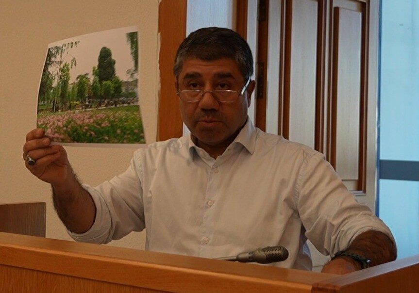 Düzce Belediye Başkan Yardımcısı Hasan Günden, kişi başına düşen 29