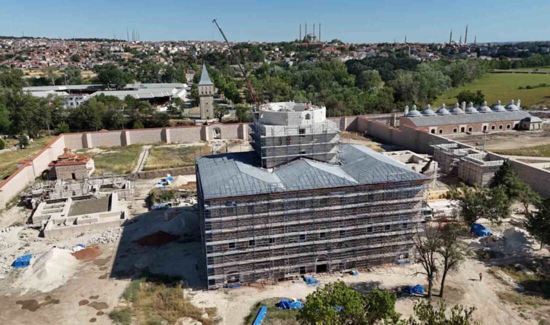 Milli Saraylar Başkanı Dr. Yasin Yıldız, Edirne Sarayı’ndaki ihya çalışmalarının