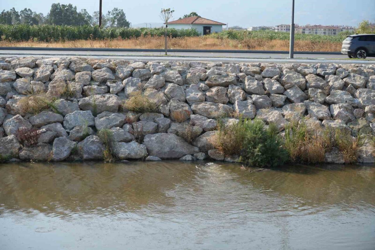 Balıkesir’in Edremit ilçesinde bulunan Edremit Çayı’nda kirlilik artarken, çaydan yayılan