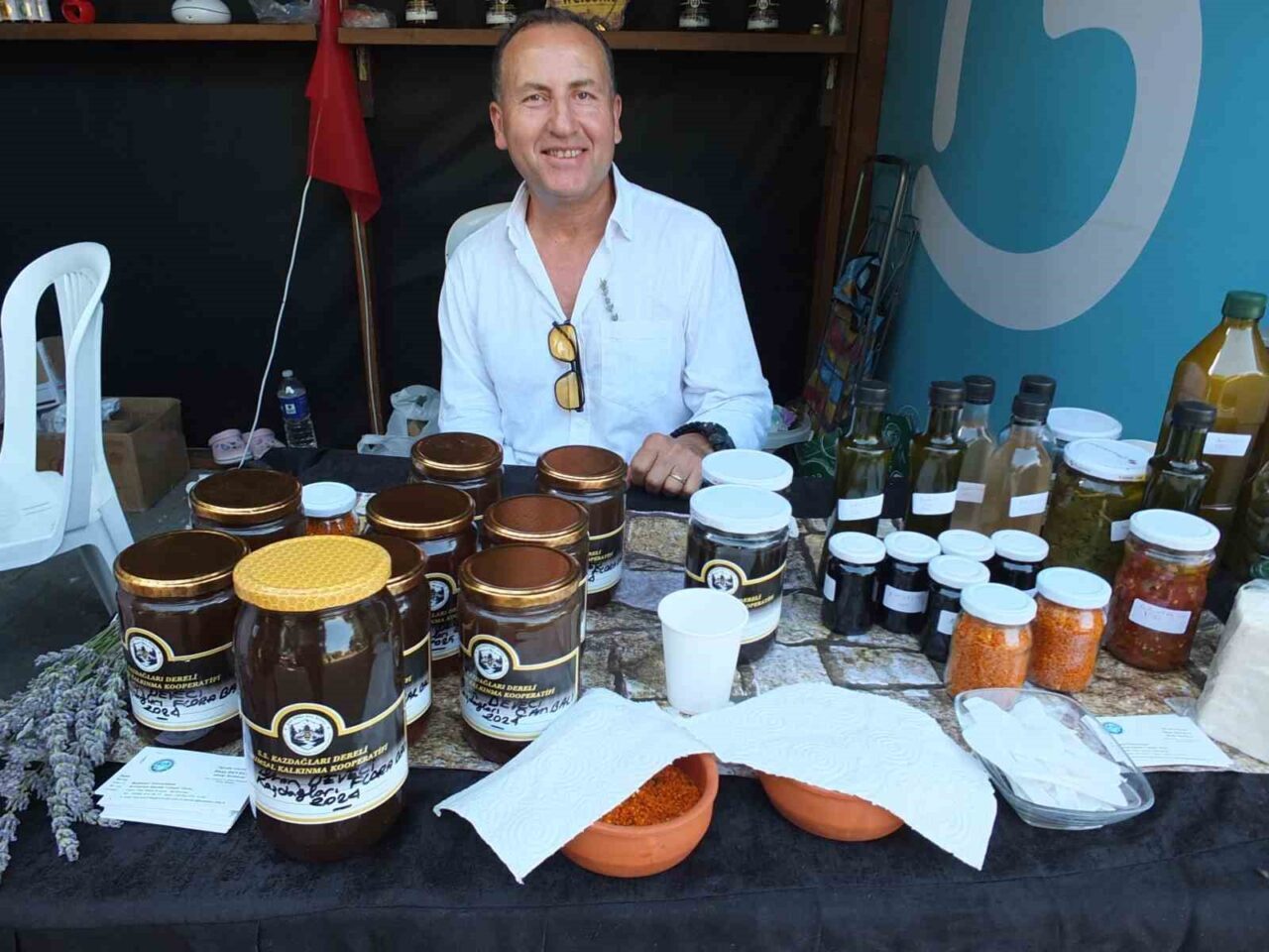 Kazdağları Dereli Tarımsal Kalkınma Kooperatifi Başkanı İlhan Deveci, Kazdağlarında başlatılan