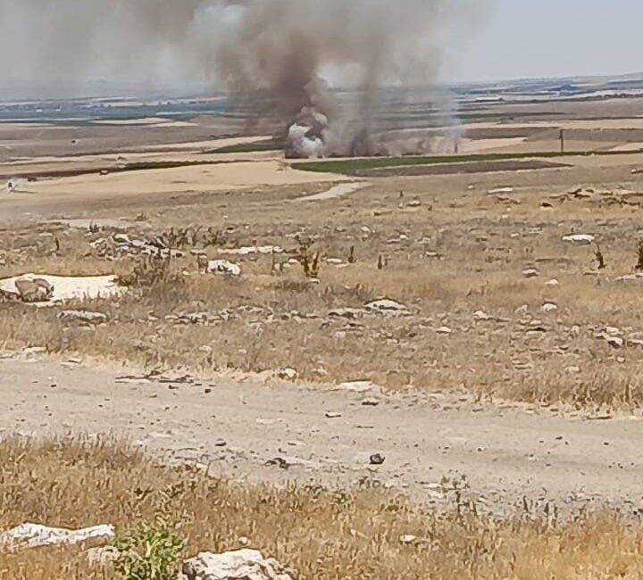 Eskişehir’in kırsal kesimlerinde bulunan bir ekin tarlasında henüz bilinmeyen bir