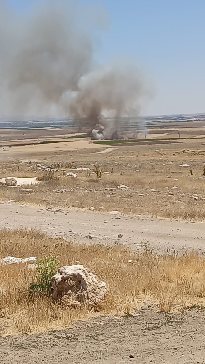 Eskişehir’in kırsal kesimlerinde bulunan bir ekin tarlasında henüz bilinmeyen bir